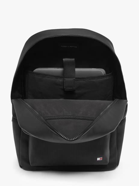 Rugzak Tommy hilfiger Zwart th flag AM13984 ander zicht 2